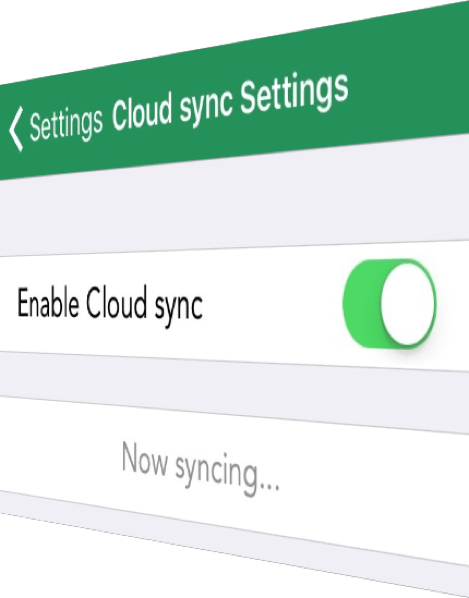 Sync your devices!