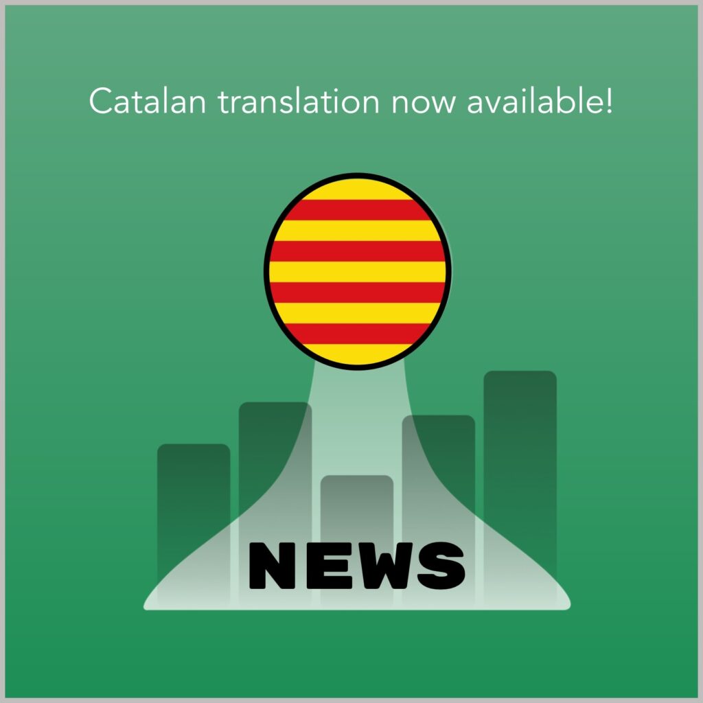 In v6.4.1 Catalan becomes the 16th language in BG Stats!
